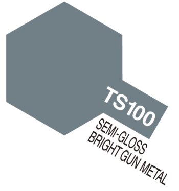 TS-100 Semi-Gloss Bright Gun Metal