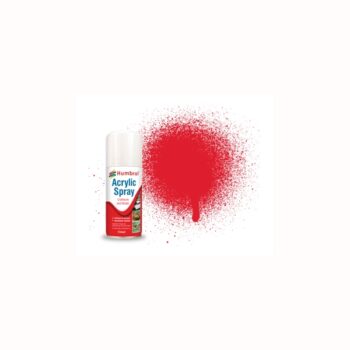 019  RED ACRYL SPRAY