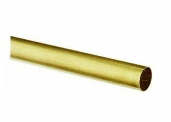 1/8" ROUND BRASS TUBE 12"