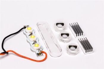 13mm Triple-Spotlight 6W White