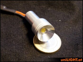 4W Alu-Spotlight 15mm White - Image 2