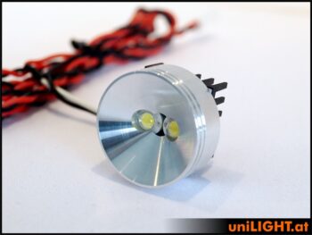 8Wx2 Power-Spotlight 30mm White T-Fuse