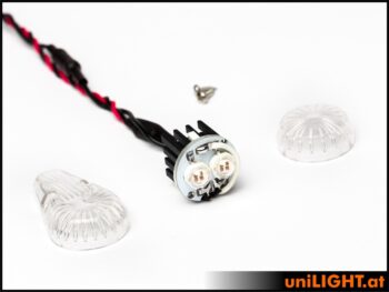 8Wx2 Double-Strobe T-Fuse WHITE - Image 2