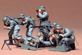 1/35 German Machine Gun Troops