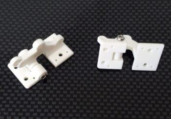 Nylon Hinge for Door/Flap 16x33mm (2 pcs)